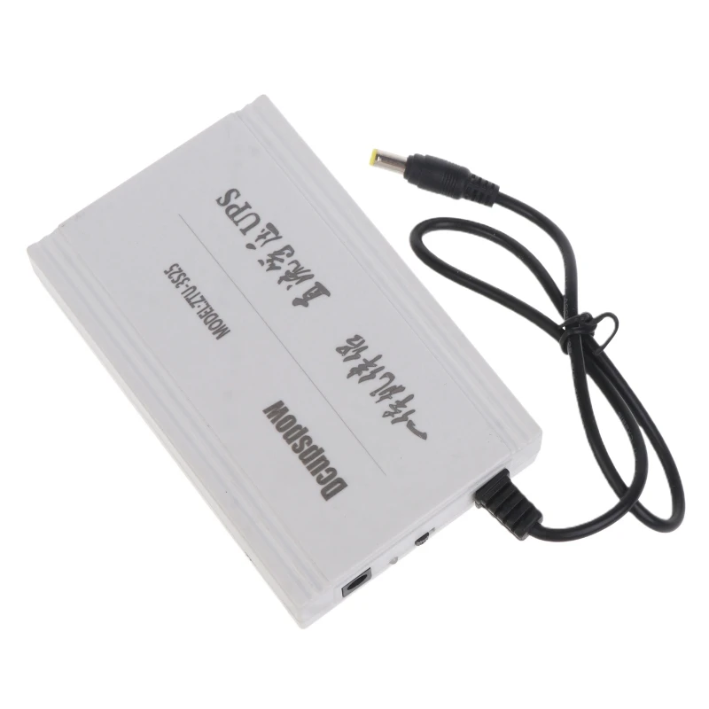 7500mAh 27.75Wh 60W 12V 19V 5,5x2,5mm мини-аккумулятор, резервный источник питания X6HB
7500mAh 27.75Wh 60W 12V 19V 5,5x2,5mm мини-аккумулятор, резервный источник питания X6HB