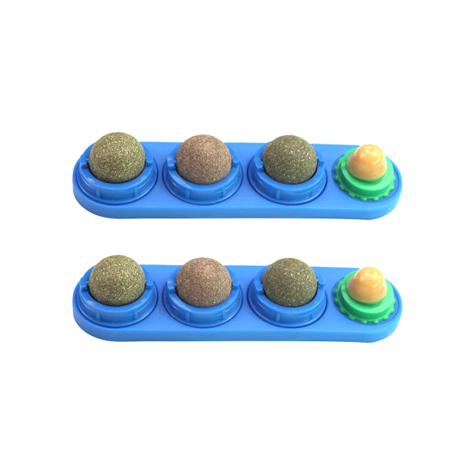 2pcs Rotatable Kitty Edible Licking Pet Supplies Treats Catnip Ball Toy Cleaning Teeth Playing Self Adhesive Snacks For Cats
2pcs Rotatable Kitty Edible Licking Pet Supplies Treats Catnip Ball Toy Cleaning Teeth Playing Self Adhesive Snacks For Cats