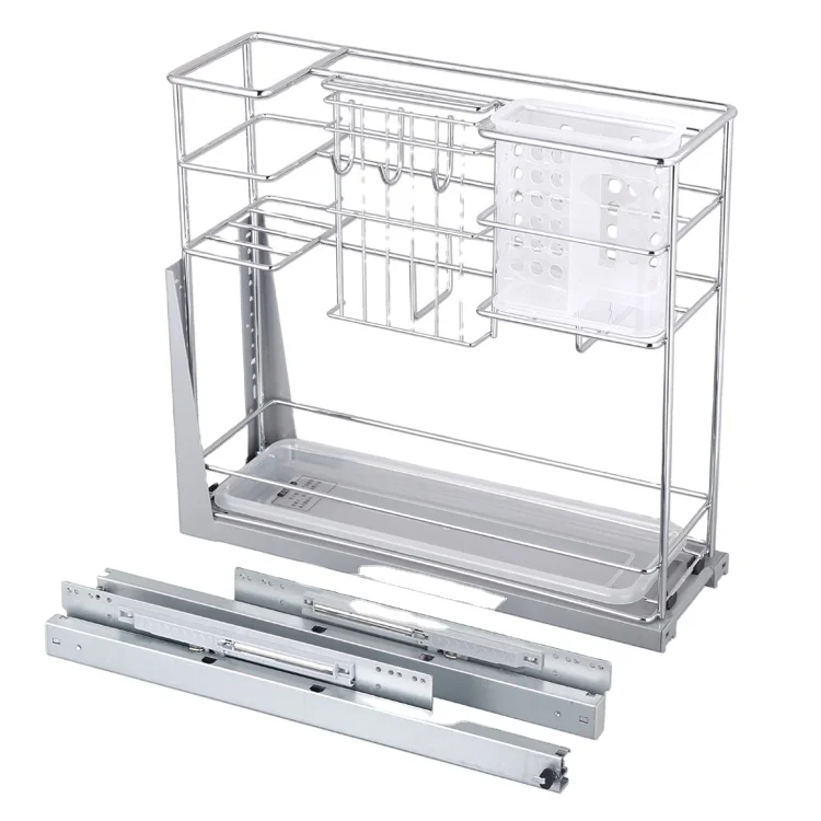 Wholesale Down Wall Cabinet Simple Kitchen Iron Rack Basket Pull Out Wire Drawer Baskets
Wholesale Down Wall Cabinet Simple Kitchen Iron Rack Basket Pull Out Wire Drawer Baskets