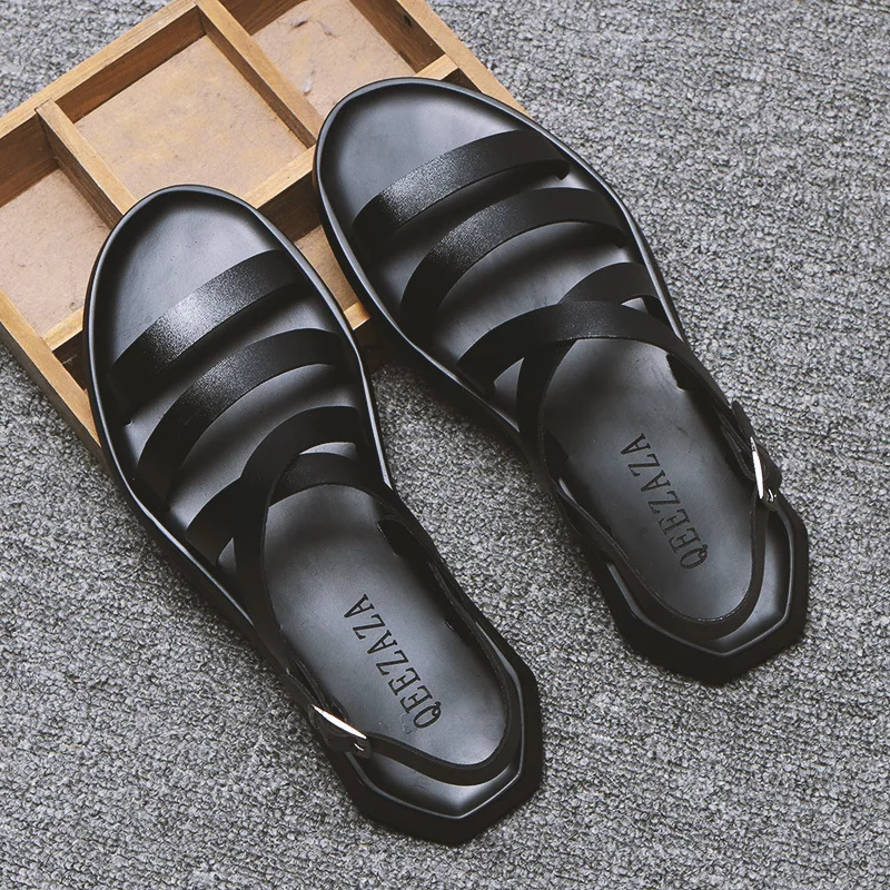 Heren Sandalen Leer Mannen Zomer Schoenen 2021 Vlakke Strand Sandalen Man Zwart Witte Schoenen 2022 Nieuwe
Heren Sandalen Leer Mannen Zomer Schoenen 2021 Vlakke Strand Sandalen Man Zwart Witte Schoenen 2022 Nieuwe