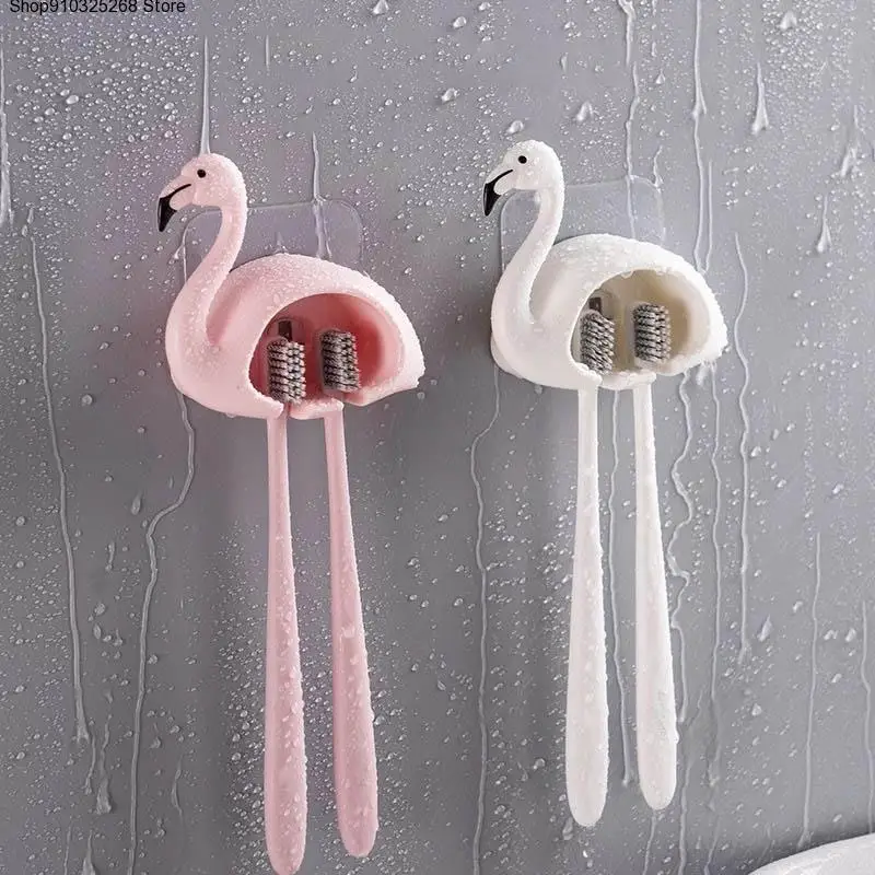Toothbrush Holder Sucker Flamingo Shaped Bathroom Accessories 2 Position 1Pcs Cute Wall Mount Toothbrush Rack Organizer
Toothbrush Holder Sucker Flamingo Shaped Bathroom Accessories 2 Position 1Pcs Cute Wall Mount Toothbrush Rack Organizer