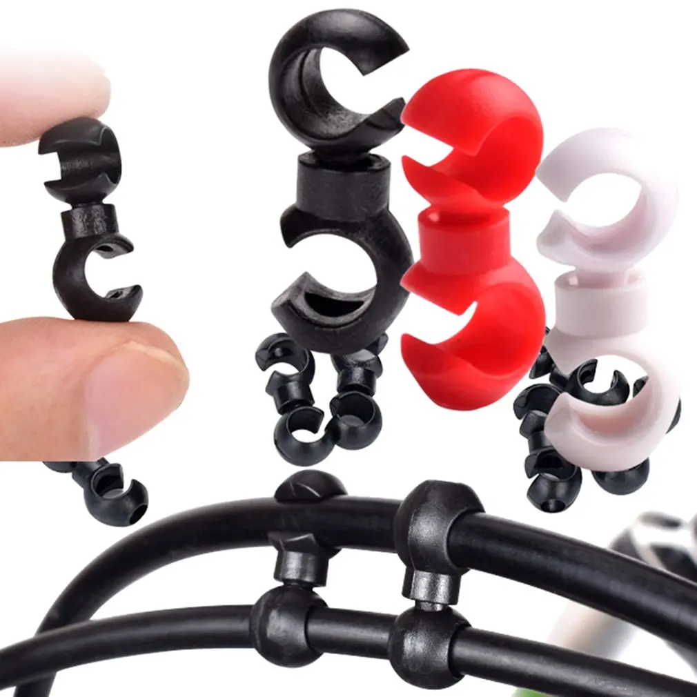 10Pcs S Style Buckles Bike Brake Derailleur Shift Cable Line Tube Rotatable MTB Brake Line Pipeline Storage Device Ring Clasps
10Pcs S Style Buckles Bike Brake Derailleur Shift Cable Line Tube Rotatable MTB Brake Line Pipeline Storage Device Ring Clasps