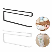 Wall Mounted Paper Roll Holder Bathroom Storage Toilet Rack Home Tissue Towel Rack Hanging Shelf for Kitchen Organizer