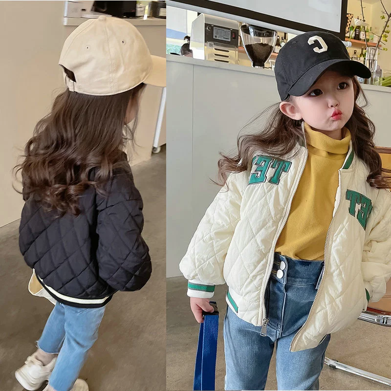 Girls Boys Baseball Uniform Jacket Autumn Winter Unsex Kids Thickened Warm Letter Jacket 3-7 Years Children Outerwear Clothes
Girls Boys Baseball Uniform Jacket Autumn Winter Unsex Kids Thickened Warm Letter Jacket 3-7 Years Children Outerwear Clothes