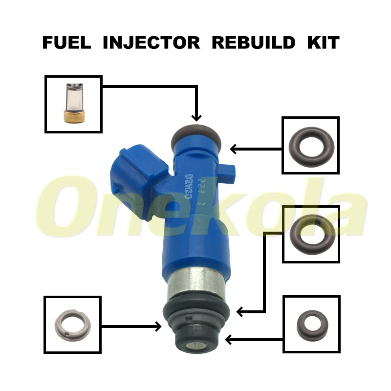 Fuel Injector Service Repair Kit Filters Orings Seals Grommets for Nissan Infiniti G37 GTR 63570 14002-AN001
Fuel Injector Service Repair Kit Filters Orings Seals Grommets for Nissan Infiniti G37 GTR 63570 14002-AN001