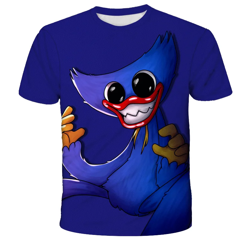 Poppy Boys And Girls 3D Printing T-Shirt Animation Cartoon Short Sleeve T-Shirt Children's Casual T-Shirt 3-14T
Poppy Boys And Girls 3D Printing T-Shirt Animation Cartoon Short Sleeve T-Shirt Children's Casual T-Shirt 3-14T