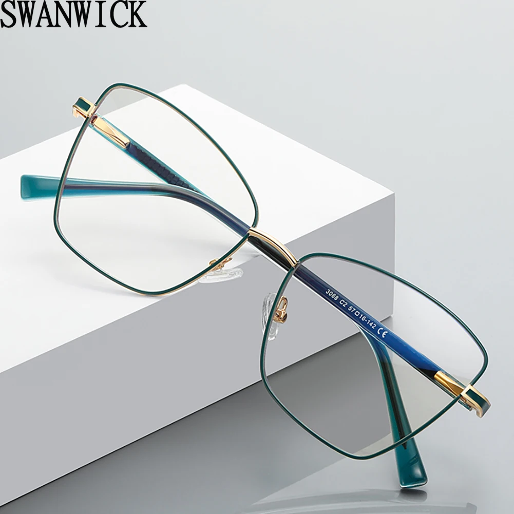 Swanwick cat eye glasses anti blue light clear lens fashion glasses frames women optical European style high quality black gold
Swanwick cat eye glasses anti blue light clear lens fashion glasses frames women optical European style high quality black gold
