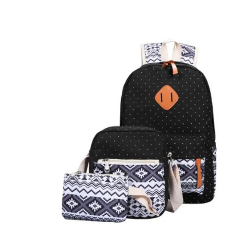 Stylish Canvas Printing Backpack Women School Bags for Teenage Girls Cute Black Set Backpacks Female Bagpack Mochila
Stylish Canvas Printing Backpack Women School Bags for Teenage Girls Cute Black Set Backpacks Female Bagpack Mochila
