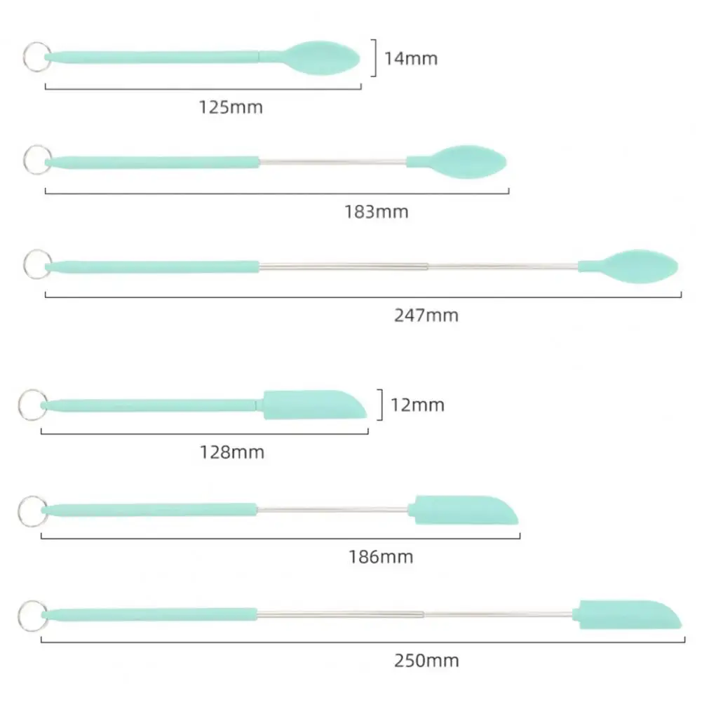 Reusable Eco-friendly Anti-rust Wear-resistant Bottle Long Silicone Mini Spatula Cake Spatula Bakeware Supplies
Reusable Eco-friendly Anti-rust Wear-resistant Bottle Long Silicone Mini Spatula Cake Spatula Bakeware Supplies