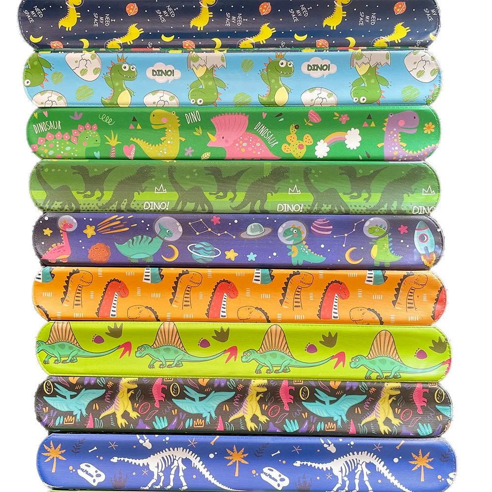 8Pcs Dinosaur Birthday Decoration Slap Bracelet for Kids Children Dino Jurassic World Gift 2022 Halloween Decor
8Pcs Dinosaur Birthday Decoration Slap Bracelet for Kids Children Dino Jurassic World Gift 2022 Halloween Decor