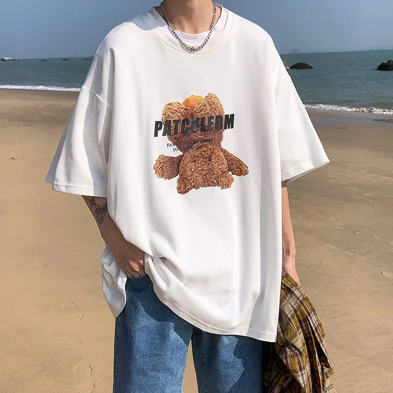 Privathinker перевернутый Медведь Мужская футболка оверсайз хип-хоп Уличная Летняя мужская футболка унисекс Повседневная брендовая одежда 
Privathinker перевернутый Медведь Мужская футболка оверсайз хип-хоп Уличная Летняя мужская футболка унисекс Повседневная брендовая одежда