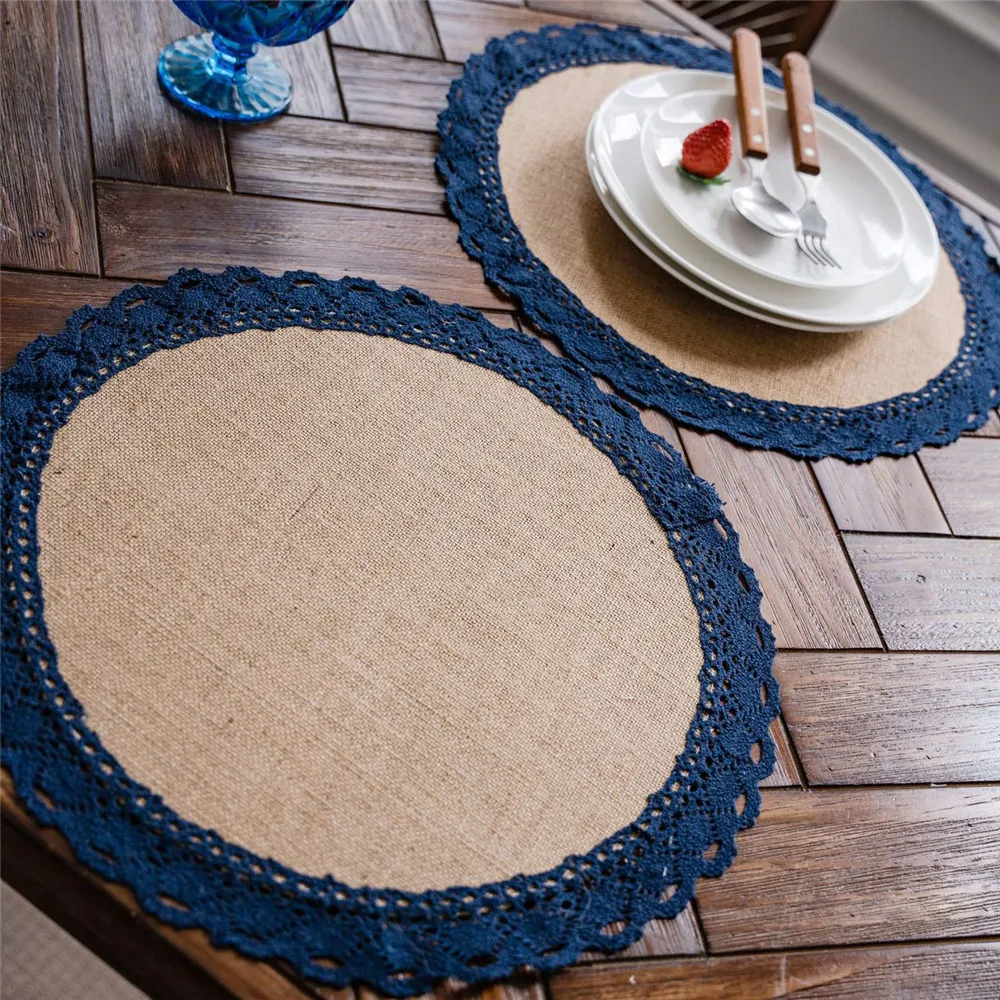 Woven Placemats Jute Placemat Portable Tassel Placemats Practical Durable Vase Cushions Decorations Multi-functional Retro Mat
Woven Placemats Jute Placemat Portable Tassel Placemats Practical Durable Vase Cushions Decorations Multi-functional Retro Mat