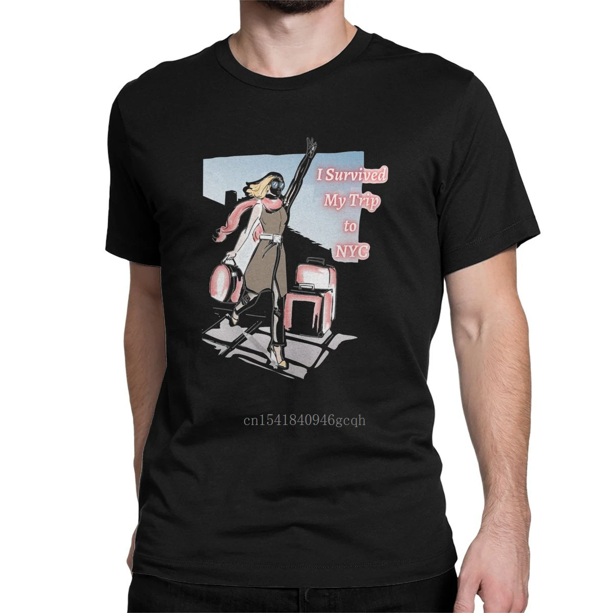 Fun I Survived My Trip To Nyc T-Shirt Men Round Neck Pure Cotton T Shirts Peter Parker Short Sleeve Tees Summer Clothing
Fun I Survived My Trip To Nyc T-Shirt Men Round Neck Pure Cotton T Shirts Peter Parker Short Sleeve Tees Summer Clothing
