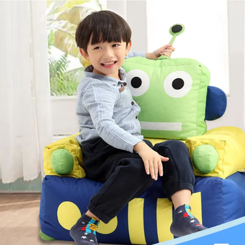 Robot Children's Sofa Kindergarten Children's Furniture Creative Bean Bag Lazy Baby Seat
Robot Children's Sofa Kindergarten Children's Furniture Creative Bean Bag Lazy Baby Seat