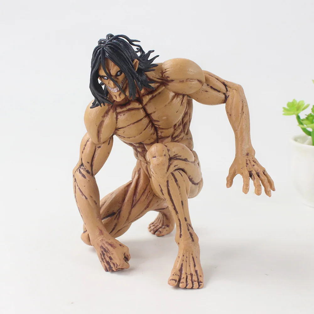 15cm Anime Attack on Titan Eren Jaeger Cartoon Statue PVC Action Figure Toys Model Dolls
15cm Anime Attack on Titan Eren Jaeger Cartoon Statue PVC Action Figure Toys Model Dolls