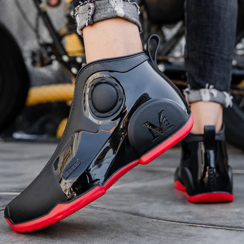 2023 Men Outdoor Fishing Shoes Punk Ankle Rubber Boots Waterproof Strong Blocking Water Shoes Wellies Kitchen Shoes Size 39-44
2023 Men Outdoor Fishing Shoes Punk Ankle Rubber Boots Waterproof Strong Blocking Water Shoes Wellies Kitchen Shoes Size 39-44