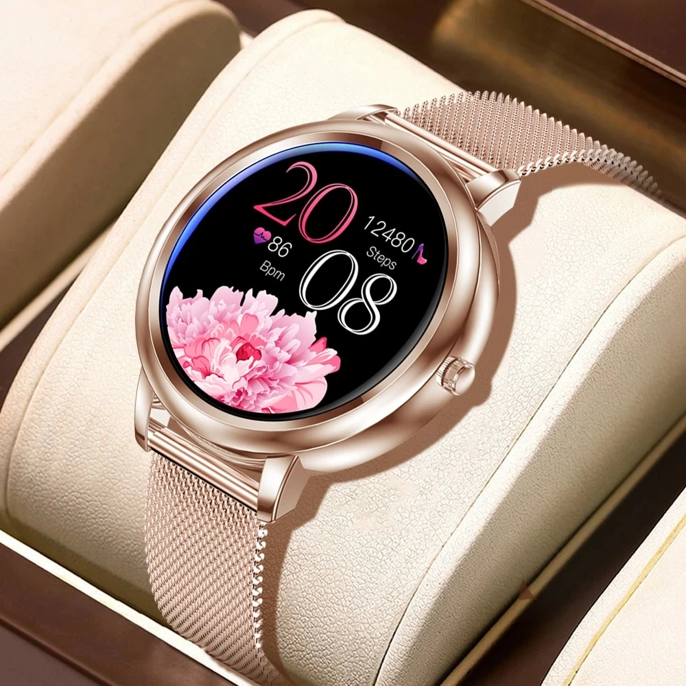 Smart Watch 2022 Full Touch Screen Women Smartwatch for Girls Compatible With Android and IOS
Smart Watch 2022 Full Touch Screen Women Smartwatch for Girls Compatible With Android and IOS