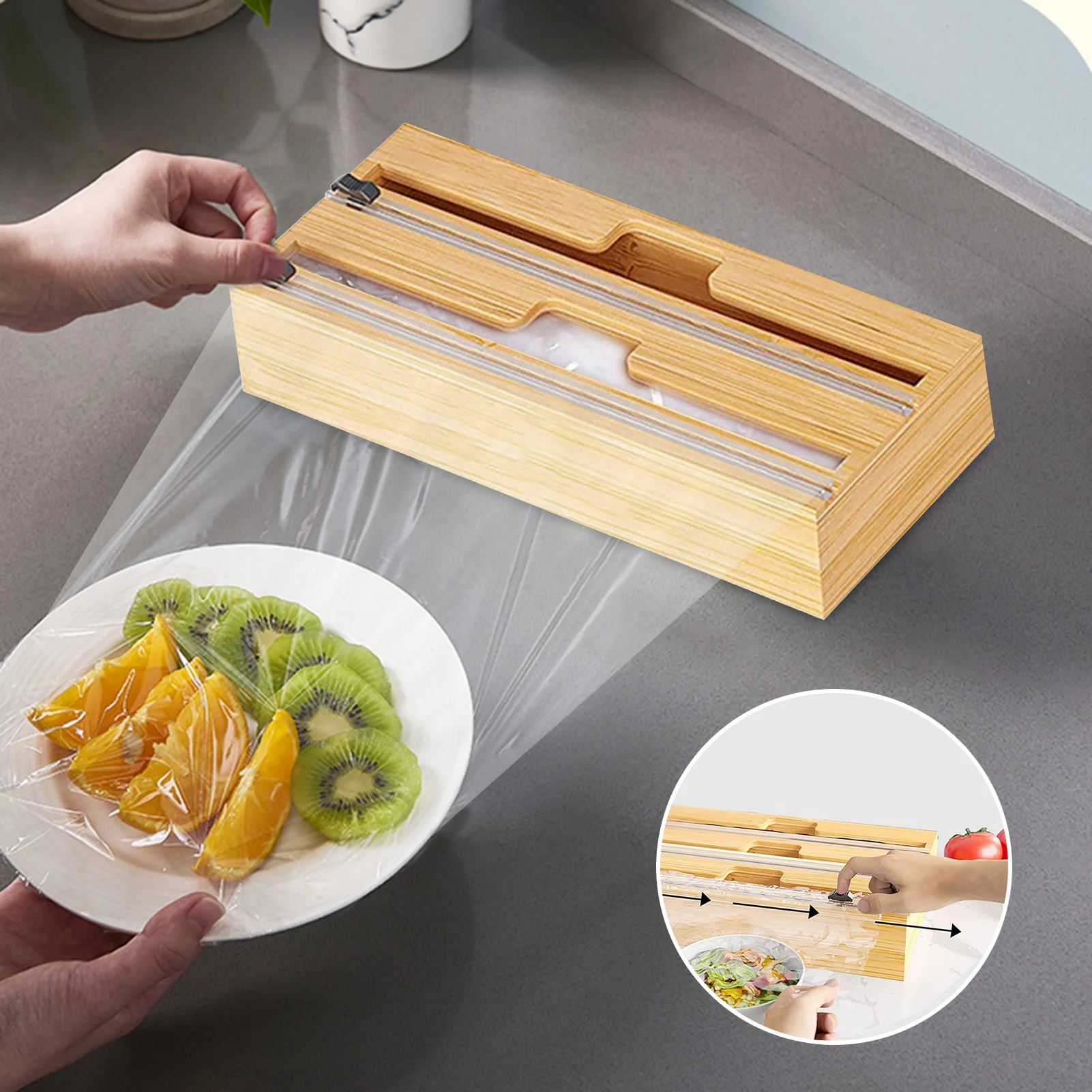 Foil And Plastics Wrap Organizer Cling Film Dispenser With Cutter Tin Aluminum Foil Dispenser Storage Organizer Holder For
Foil And Plastics Wrap Organizer Cling Film Dispenser With Cutter Tin Aluminum Foil Dispenser Storage Organizer Holder For