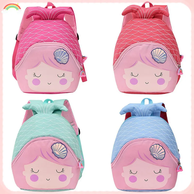 Children's Zipper Has Compartments School Bag Kindergarten Cartoon Cute Mermaid Backpack Purse Girls Bag Kindergarten Baby Bag
Children's Zipper Has Compartments School Bag Kindergarten Cartoon Cute Mermaid Backpack Purse Girls Bag Kindergarten Baby Bag