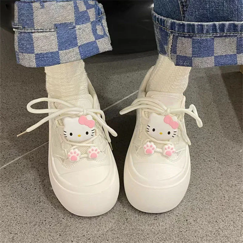 New Sanrio Kawaii Hellokitty Big Head Small White Shoes Cartoon Fashion Girl Casual Hundred Lightweight Students Board Shoes Ins
New Sanrio Kawaii Hellokitty Big Head Small White Shoes Cartoon Fashion Girl Casual Hundred Lightweight Students Board Shoes Ins