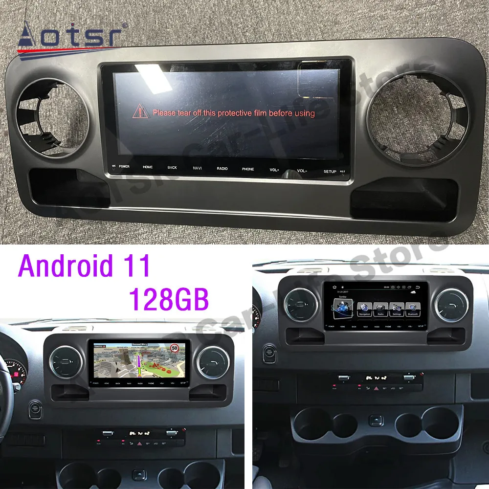 

2 Din Multimedia Stereo Android 11 Player For Mercedes Benz Spinway Sprinter 2019 2020 2021 Car Audio Radio Receiver Head Unit