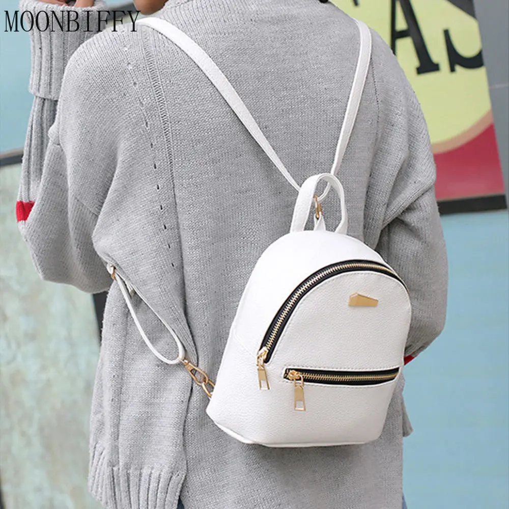 Mini Backpack Women PU Leather Shoulder Bag for Teenage Girls Multi-function Small Bagpack Female Ladies School Backpack
Mini Backpack Women PU Leather Shoulder Bag for Teenage Girls Multi-function Small Bagpack Female Ladies School Backpack