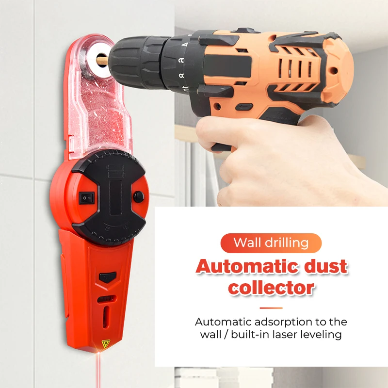 Dust Collector for Cordless Drill Electric with Level Laser Hammer Screwdriver Dust Removal Universal Tools
Dust Collector for Cordless Drill Electric with Level Laser Hammer Screwdriver Dust Removal Universal Tools