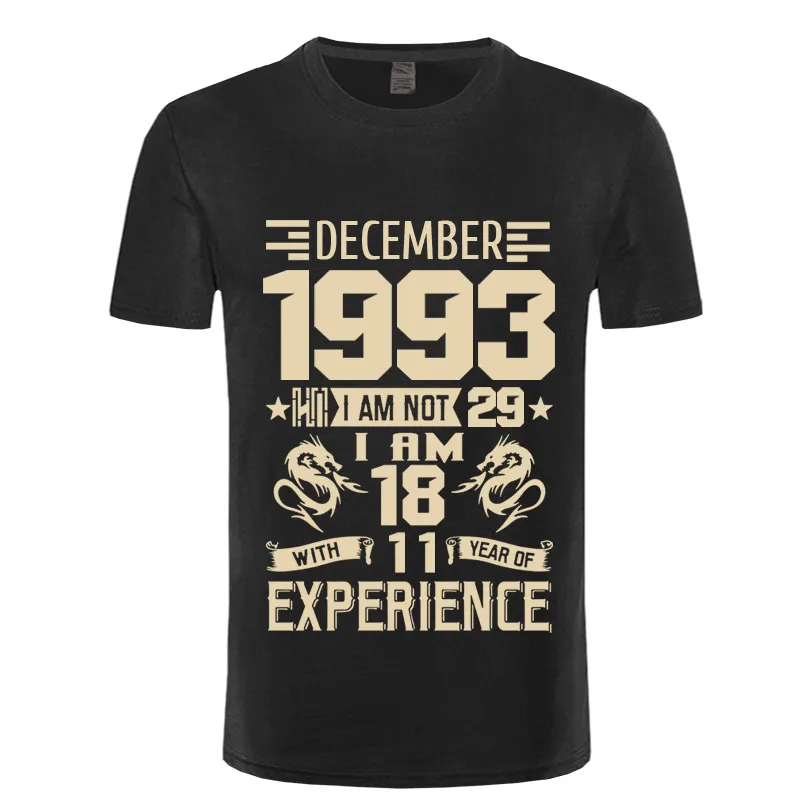 2021 NEW January February March April May June July August September Casual 1993 YEARS shirt Men's Short Sleeve T shirt Printed
2021 NEW January February March April May June July August September Casual 1993 YEARS shirt Men's Short Sleeve T shirt Printed