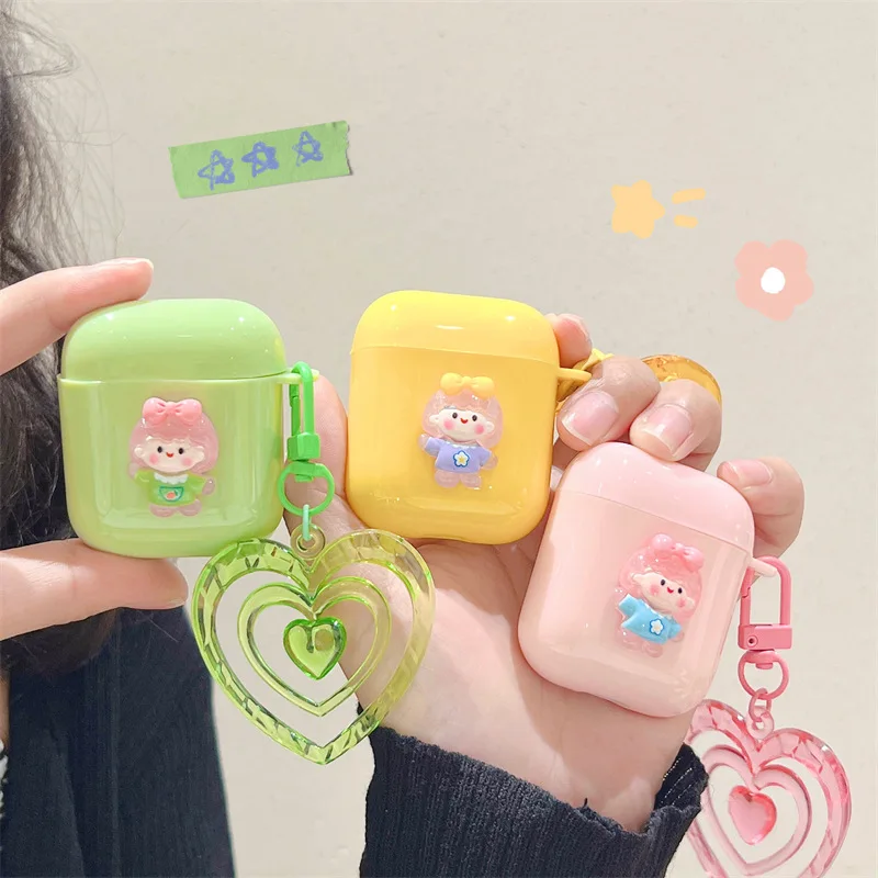 Stereo Cute Girl Love Pendant Case for Apple AirPods 1 2 3 Pro Cases Cover IPhone Bluetooth Earbuds Earphone Air Pod Pods Case
Stereo Cute Girl Love Pendant Case for Apple AirPods 1 2 3 Pro Cases Cover IPhone Bluetooth Earbuds Earphone Air Pod Pods Case