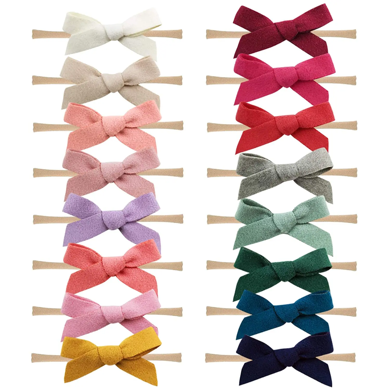 16PCS Baby Nylon Headbands Hairbands Hair Bow Elastics for Baby Girls Newborn Infant Toddlers Kids
16PCS Baby Nylon Headbands Hairbands Hair Bow Elastics for Baby Girls Newborn Infant Toddlers Kids
