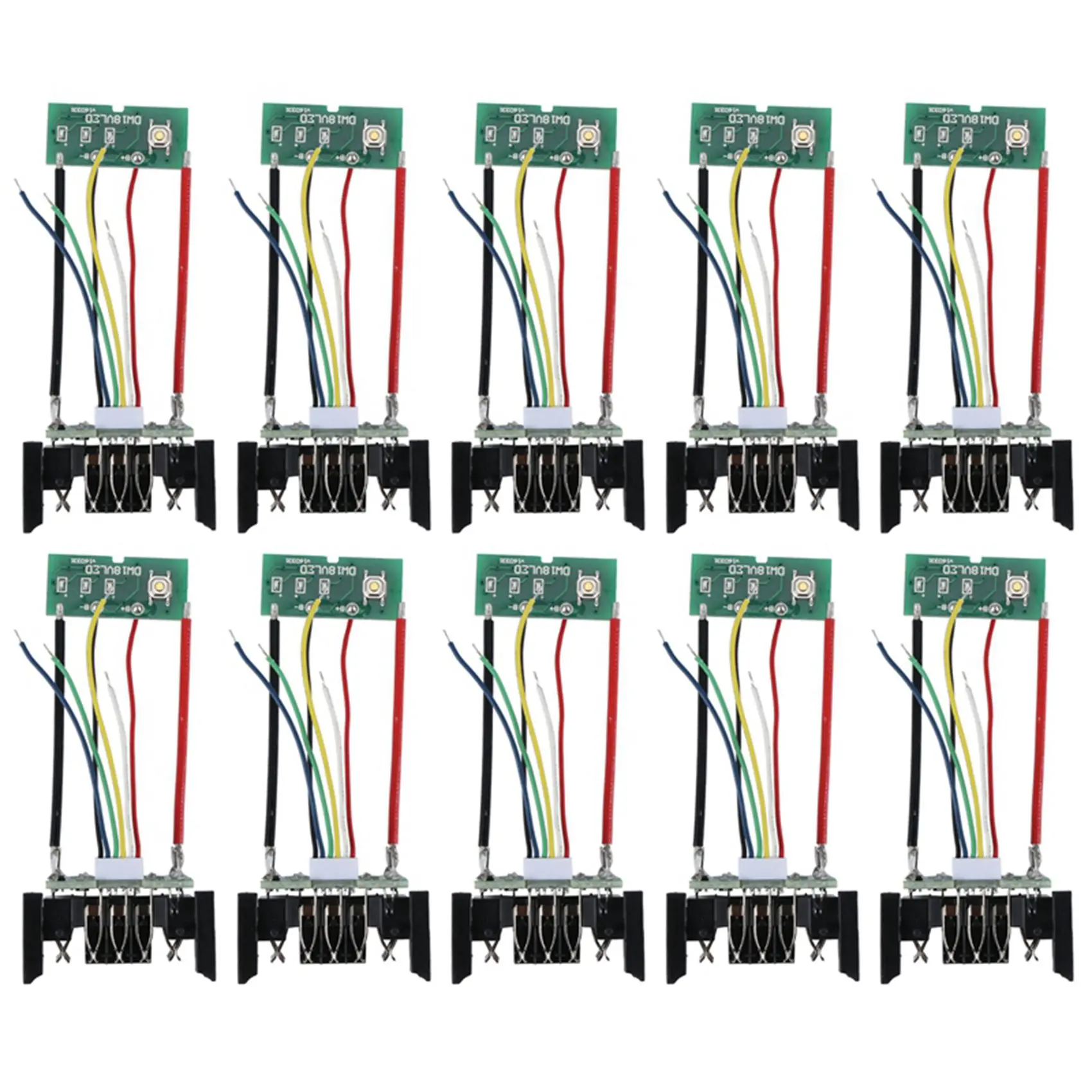 10PCS DCB200 18V 20V DCB201 DCB203 DCB204 Li-Ion Battery PCB Charging Protection Circuit Board for Dewalt
10PCS DCB200 18V 20V DCB201 DCB203 DCB204 Li-Ion Battery PCB Charging Protection Circuit Board for Dewalt