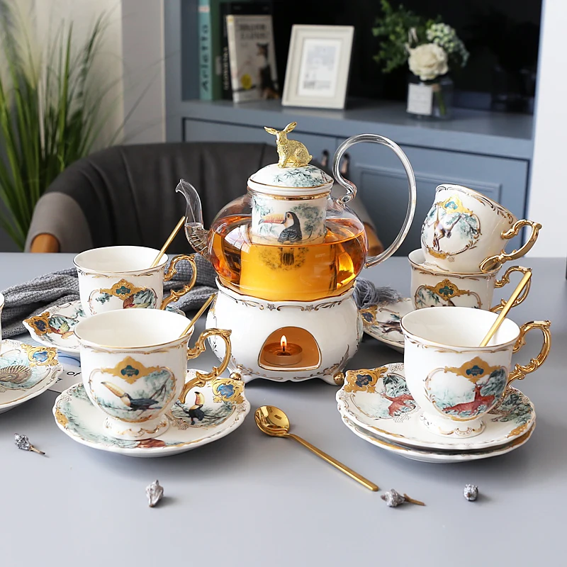Nordic ins wind ceramic coffee cup English afternoon tea tea set European-style small luxury flower tea tea set home
Nordic ins wind ceramic coffee cup English afternoon tea tea set European-style small luxury flower tea tea set home