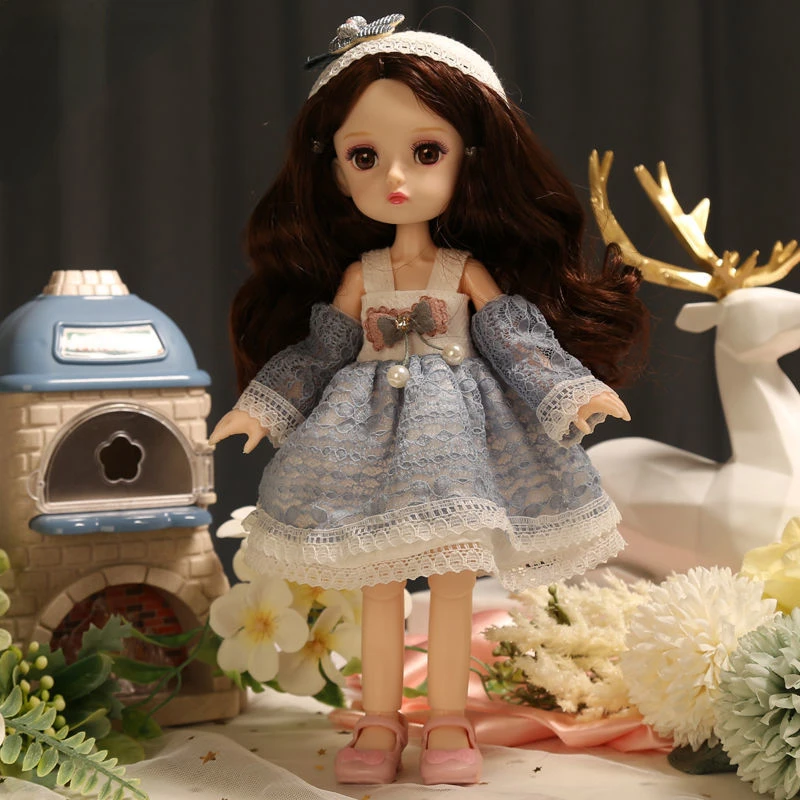 Youpin 26cm BJD Doll Moveable Joint Princess Doll Fashion Skirt Dress BJD Toy Little Girl Dress Up Make Up Toys Girls Gift Dolls
Youpin 26cm BJD Doll Moveable Joint Princess Doll Fashion Skirt Dress BJD Toy Little Girl Dress Up Make Up Toys Girls Gift Dolls