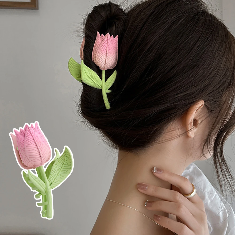 2022 NEW Korean Fashion Pink 3D Tulip Hair Claws for Women Girls Summer Shark Clip Hair Accessories
2022 NEW Korean Fashion Pink 3D Tulip Hair Claws for Women Girls Summer Shark Clip Hair Accessories
