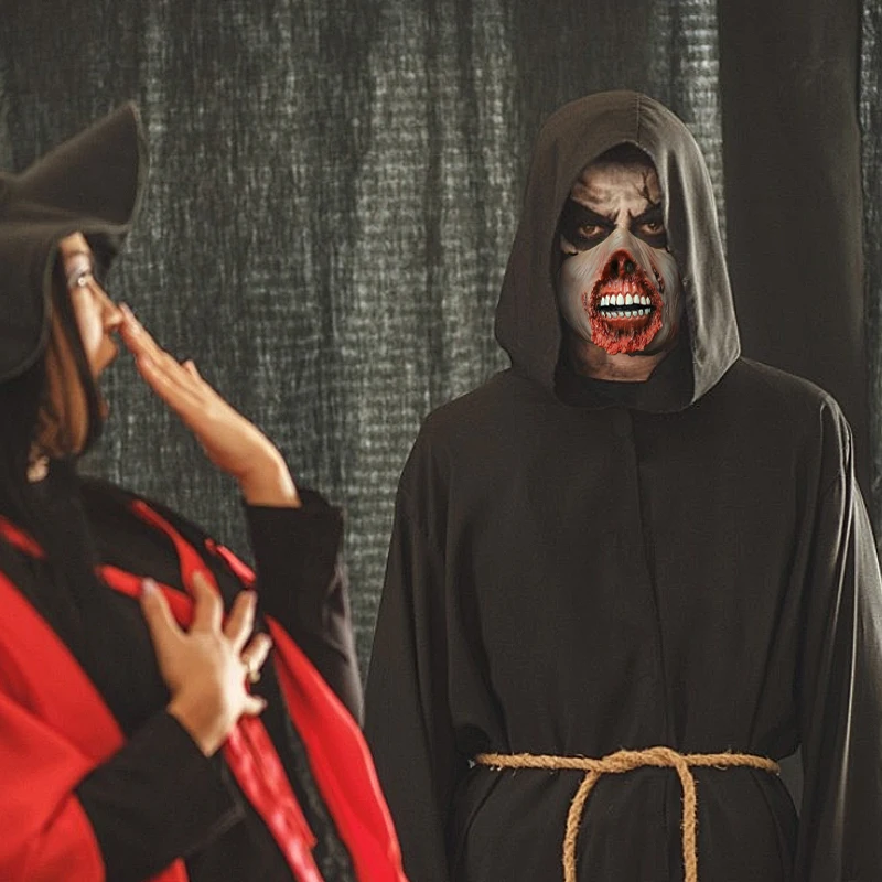 Новинка 2022, латексная оригинальная латексная маска на половину лица с открытым ртом и ожогом, шлем, реквизит для вечевечерние НКИ на Хэллоуи...
Новинка 2022, латексная оригинальная латексная маска на половину лица с открытым ртом и ожогом, шлем, реквизит для вечевечерние НКИ на Хэллоуи...