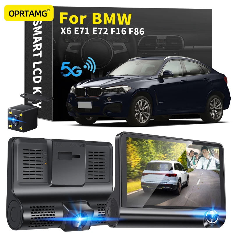 OPRTAMG Car Driving Video Recorder Cameras Lens 4.0 Inch 1080P For BMW X6 E71 E72 F16 F86 1995 1996-2021 2022 Dash Cam Car DVR
OPRTAMG Car Driving Video Recorder Cameras Lens 4.0 Inch 1080P For BMW X6 E71 E72 F16 F86 1995 1996-2021 2022 Dash Cam Car DVR