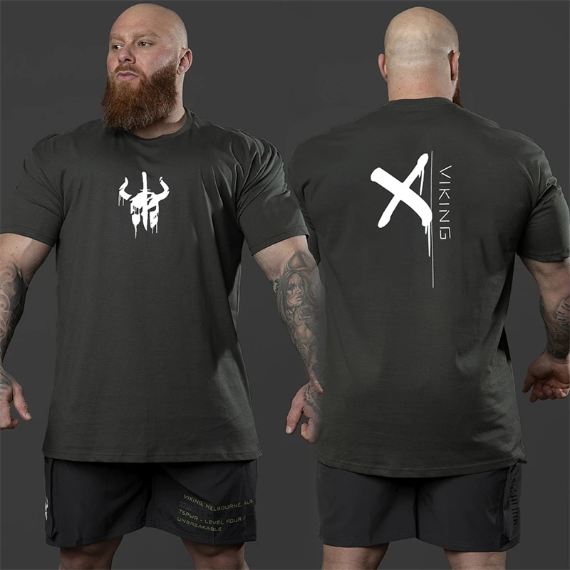 2022 summer new men sports fitness cotton round neck slim T-shirt Gym Running Training Elastic Breathable Sportswear ShortSleeve
2022 summer new men sports fitness cotton round neck slim T-shirt Gym Running Training Elastic Breathable Sportswear ShortSleeve