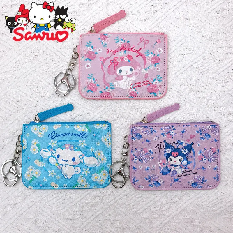 Sanrio Melody Kuromi Cinnamoroll Pochacco Cartoon Big-eared Dog Sleeve Work Badge with Key Ring Card Holder Coin Card Wallet
Sanrio Melody Kuromi Cinnamoroll Pochacco Cartoon Big-eared Dog Sleeve Work Badge with Key Ring Card Holder Coin Card Wallet