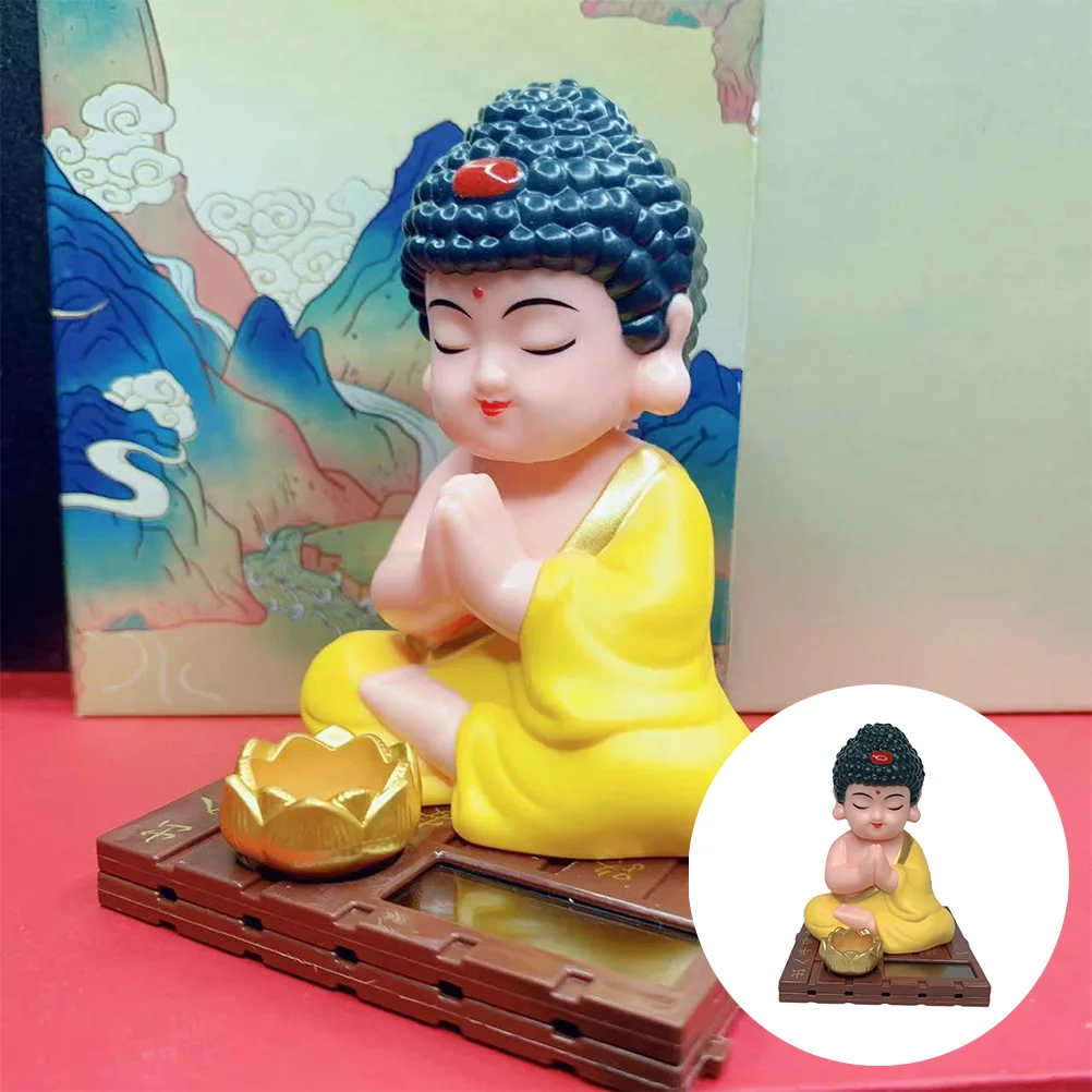 Ornaments Buddha Statue Solar Car Powered Decoration Desktop Figurine Mini Cars
Ornaments Buddha Statue Solar Car Powered Decoration Desktop Figurine Mini Cars