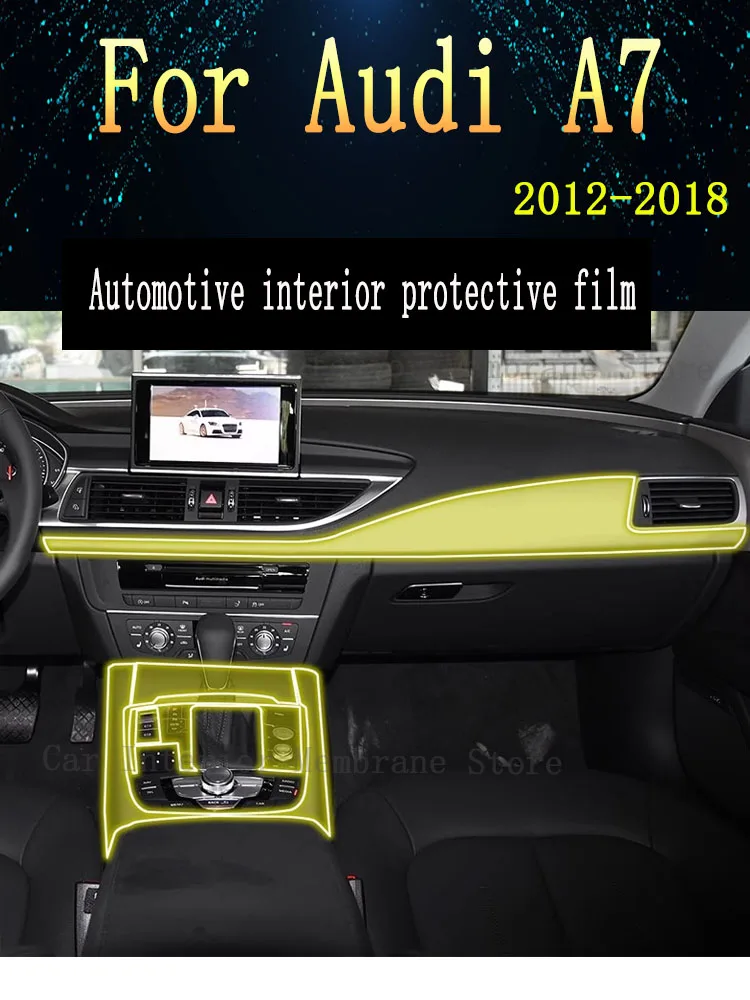 For Audi A7 2012-2018 Gearbox Panel Navigation Screen Automotive Interior TPU Protective Film Anti-Scratch Accessorie
For Audi A7 2012-2018 Gearbox Panel Navigation Screen Automotive Interior TPU Protective Film Anti-Scratch Accessorie