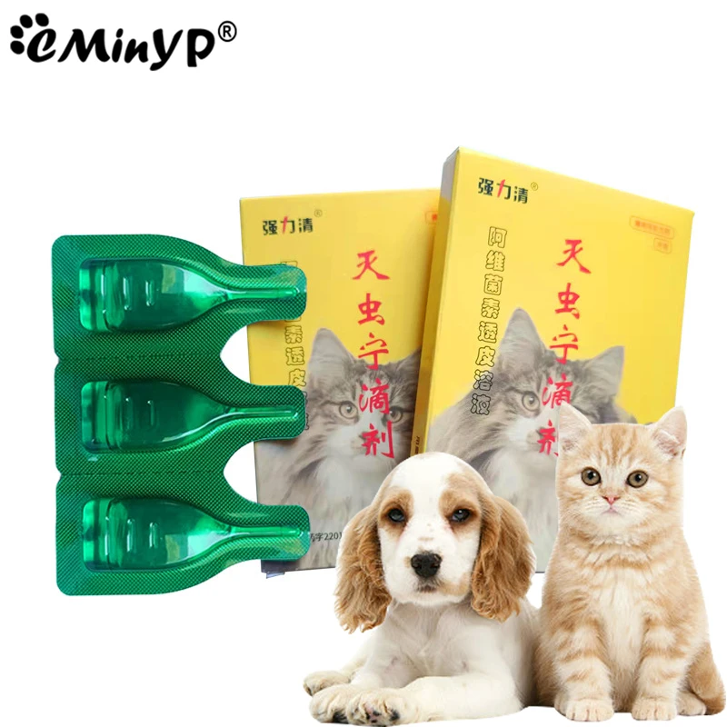 0.5mlx3 Pet Insecticide Anti Flea Lice Insect Killer Spray Pets Supplies For Dog Cat External Deworming Treatment Pet Potion
0.5mlx3 Pet Insecticide Anti Flea Lice Insect Killer Spray Pets Supplies For Dog Cat External Deworming Treatment Pet Potion