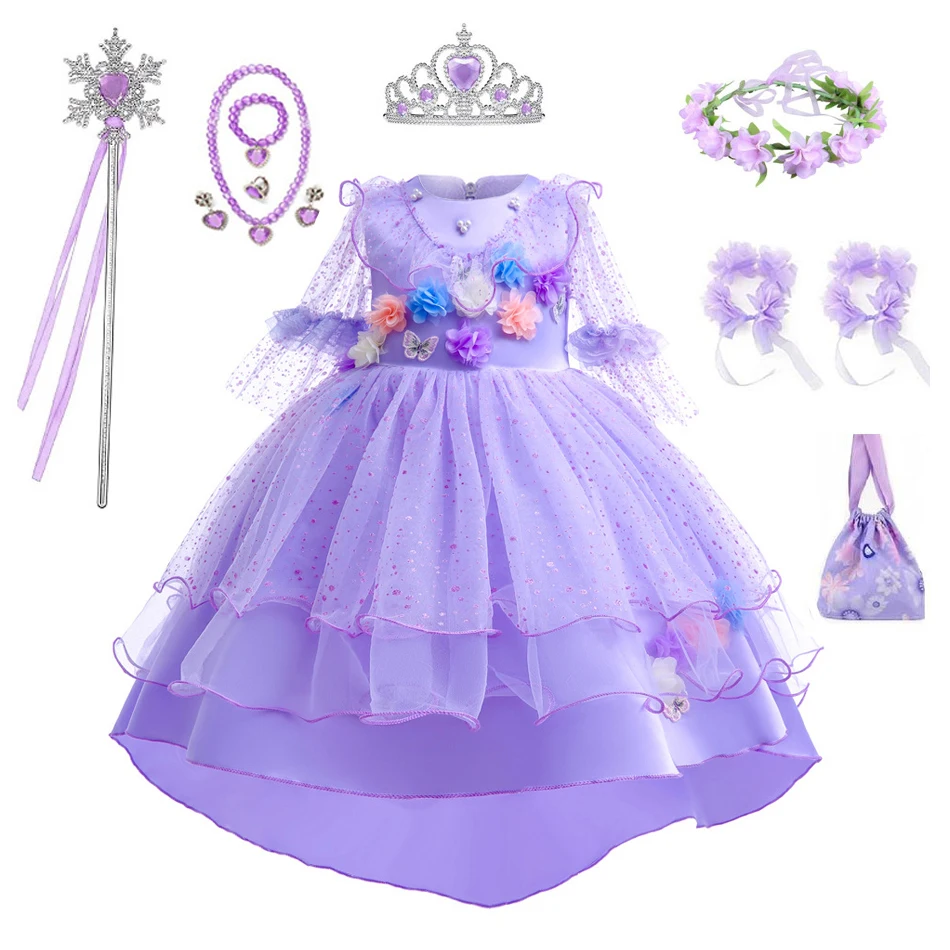 Disney Encanto Isabella Costume Princess Dress Suit Charm For Girls Cosplay Mirabel Carnival Birthday Party Halloween Girls Clot
Disney Encanto Isabella Costume Princess Dress Suit Charm For Girls Cosplay Mirabel Carnival Birthday Party Halloween Girls Clot