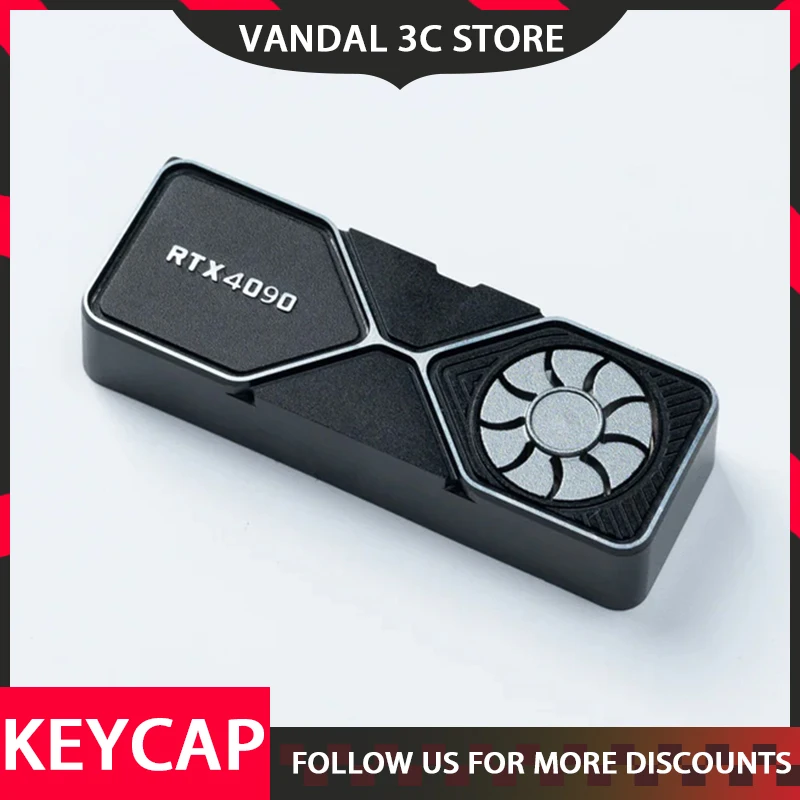 Колпачки для клавиш Rtx4090 крутая колпачок видеокарты клавиатуры совместимый с