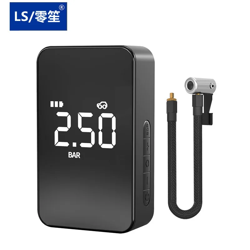 LS Portable Air Pump Air Compressor 150PSI 6000mAh Power Bank Rechargeable Inflator Pump for Bicycle Tire Wireless
LS Portable Air Pump Air Compressor 150PSI 6000mAh Power Bank Rechargeable Inflator Pump for Bicycle Tire Wireless