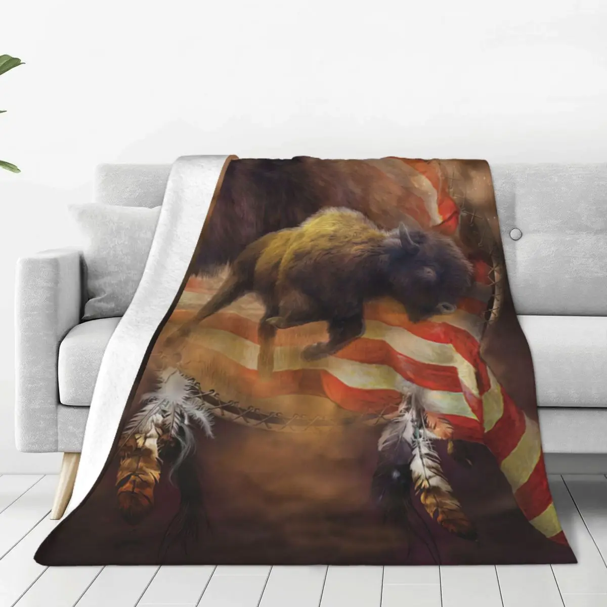 American Buffalo Bed Blanket Flannel Blanket Flannel Blanket Air conditioning blanket
American Buffalo Bed Blanket Flannel Blanket Flannel Blanket Air conditioning blanket
