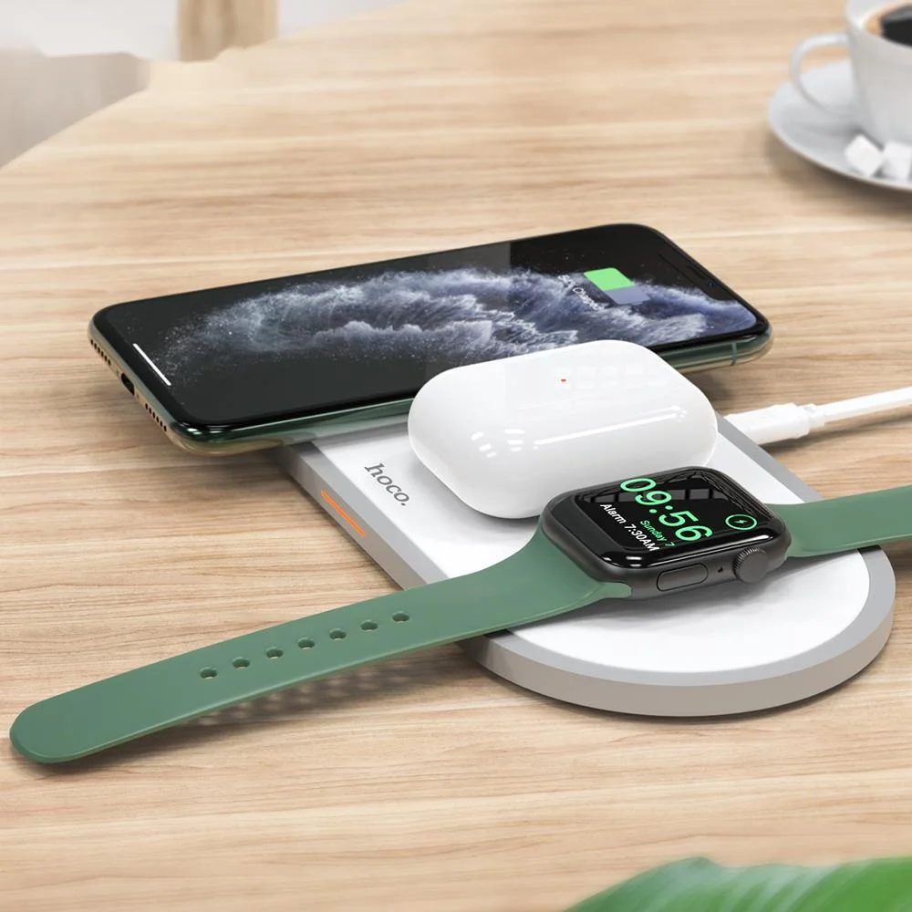 wireless mobile phone charger supports 3-in-1 fast charging of iPhone 11 pro, x, XS max, XR, apple watch 5, 4, 3, 2,
wireless mobile phone charger supports 3-in-1 fast charging of iPhone 11 pro, x, XS max, XR, apple watch 5, 4, 3, 2,