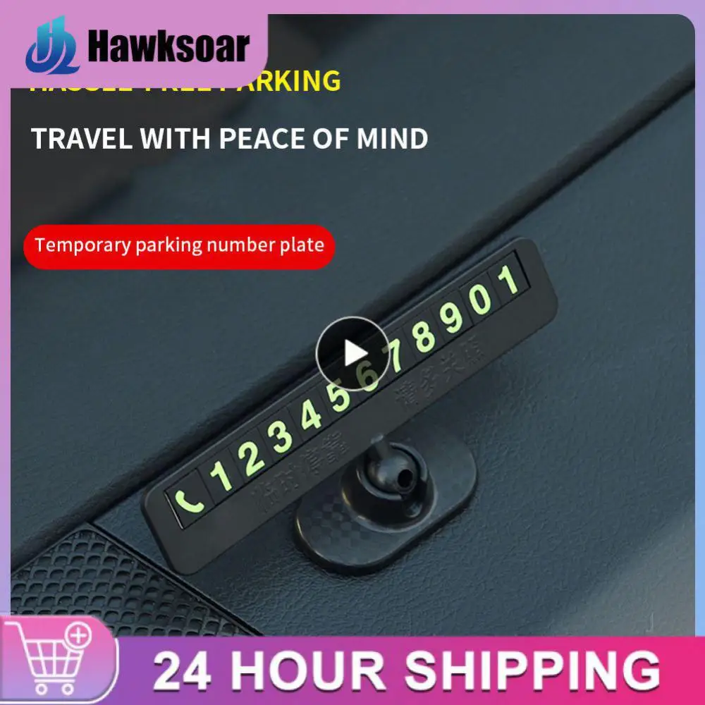 Exquisite And Compact Phone Number In The Car Business Card Drawer Number Plate Design Temporary Parking Cards Portable Durable 
Exquisite And Compact Phone Number In The Car Business Card Drawer Number Plate Design Temporary Parking Cards Portable Durable