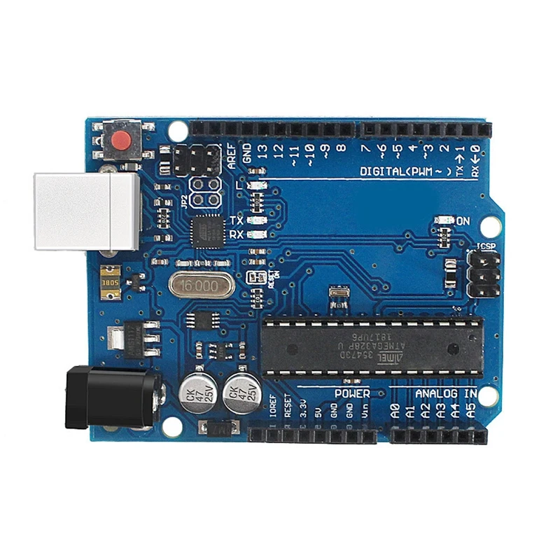 Макетная плата R3 для Arduino UNO, макетная плата Atmega328p, модуль микроконтроллера, макетная плата
Макетная плата R3 для Arduino UNO, макетная плата Atmega328p, модуль микроконтроллера, макетная плата