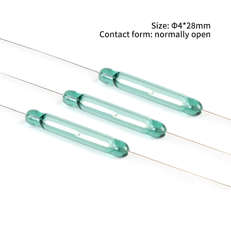 5Pcs/lot N/O Reed Magnetic Switch Sensor Switch 4*28MM Normally Open Magnetic Induction Switch Original Connector
5Pcs/lot N/O Reed Magnetic Switch Sensor Switch 4*28MM Normally Open Magnetic Induction Switch Original Connector