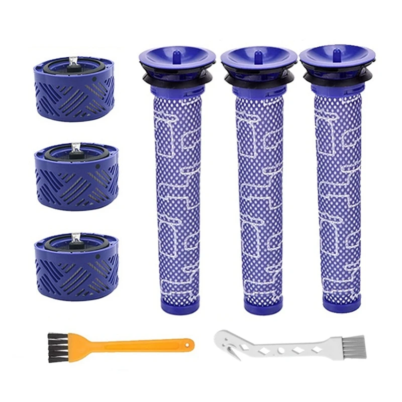 For Dyson V6 Absolute Cordless Stick Vacuum Cleaner Replacement Spare Parts Pre-Filter Hepa Filter 965661-01 966741-01
For Dyson V6 Absolute Cordless Stick Vacuum Cleaner Replacement Spare Parts Pre-Filter Hepa Filter 965661-01 966741-01